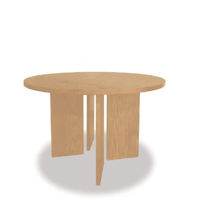 Connect Dining Table 1200dia - Plinth Base - Image 9
