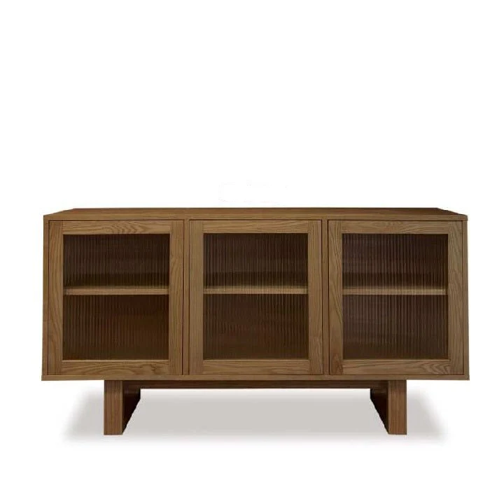 Connect Sideboard 1500w - Fluted Glass & Osaka Base - Image 5