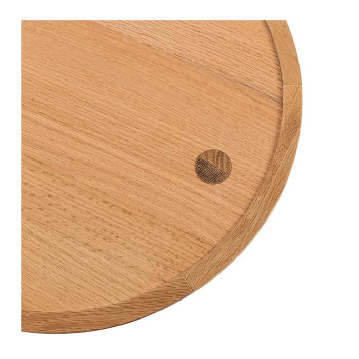 Contempo Natural Oak Lamp Table - Image 5