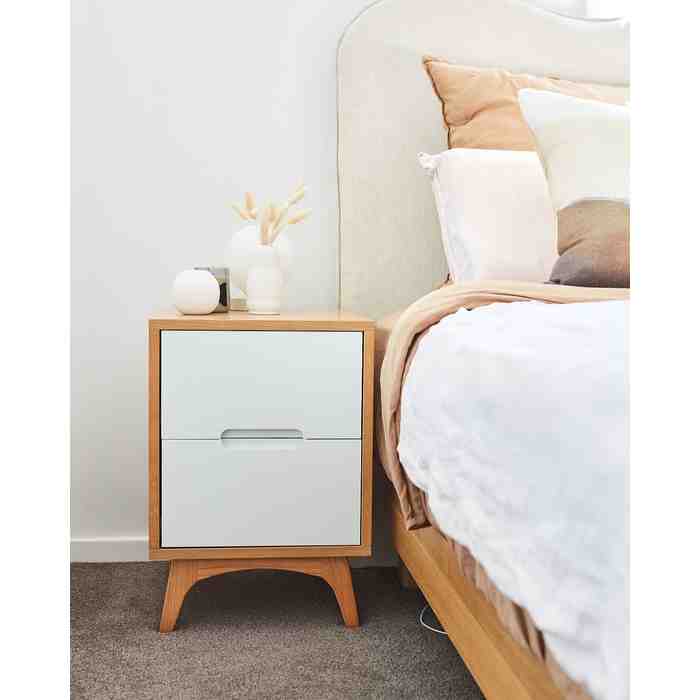 Copenhagen2 Bedside 2 Drawers - Image 2