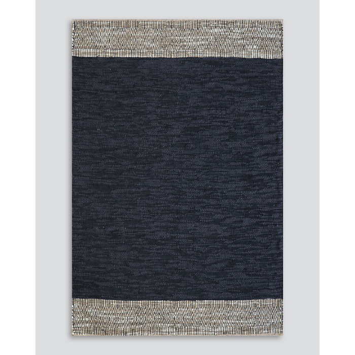 Caracas Floor Rug - Black/Saddle   (100% Leather) - Image 5