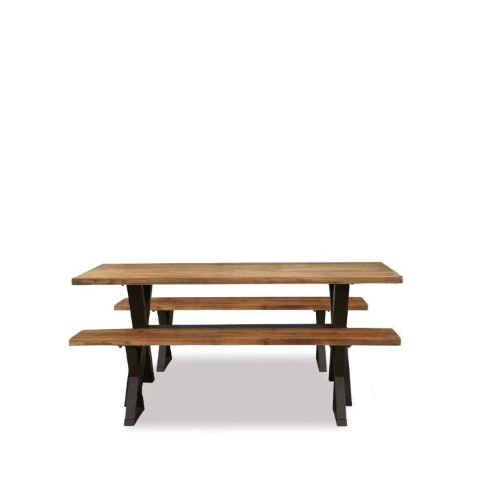 Cross & Bench Dining Suite 1800w (3 Pce)