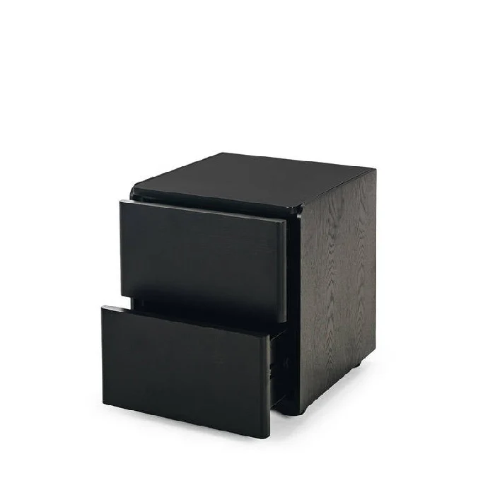 Cube 2 Drawer Bedside - Oak top - Image 10