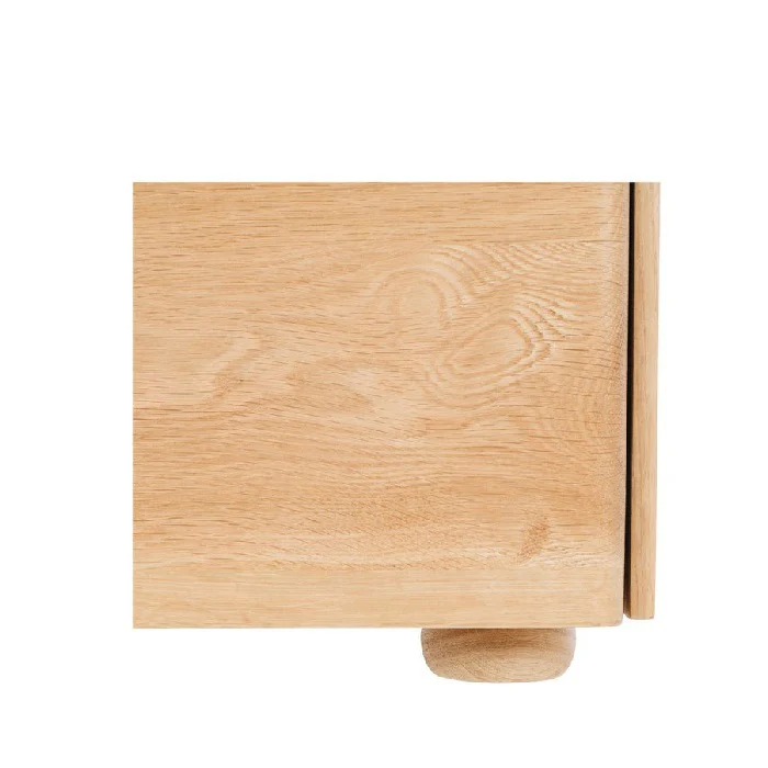Cube 2 Drawer Bedside - Oak top - Image 7