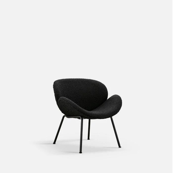 Davis Chair - Boucle fabric with gentle curves - Image 3