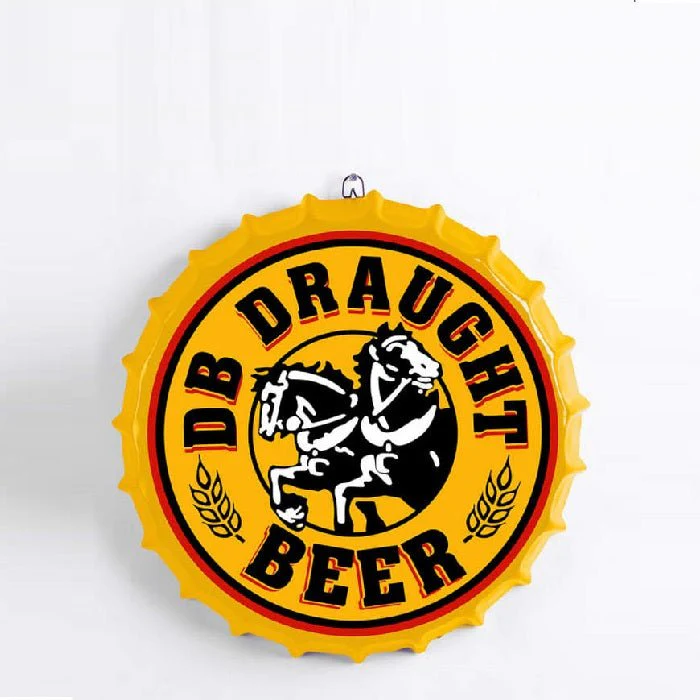 DB Bottle Top Sign