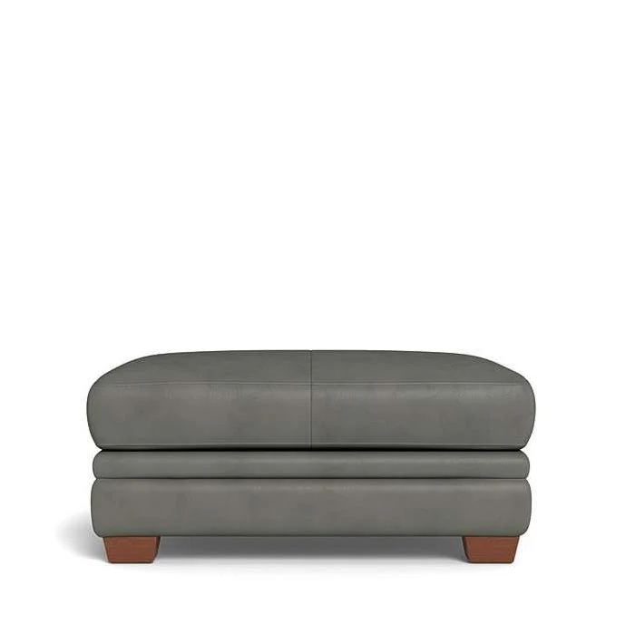 Demi Ottoman in Leather - Image 3