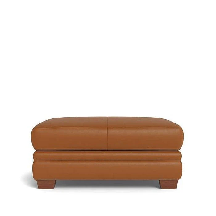 Demi Ottoman in Leather - Image 4