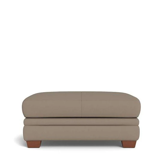 Demi Ottoman in Leather - Image 5