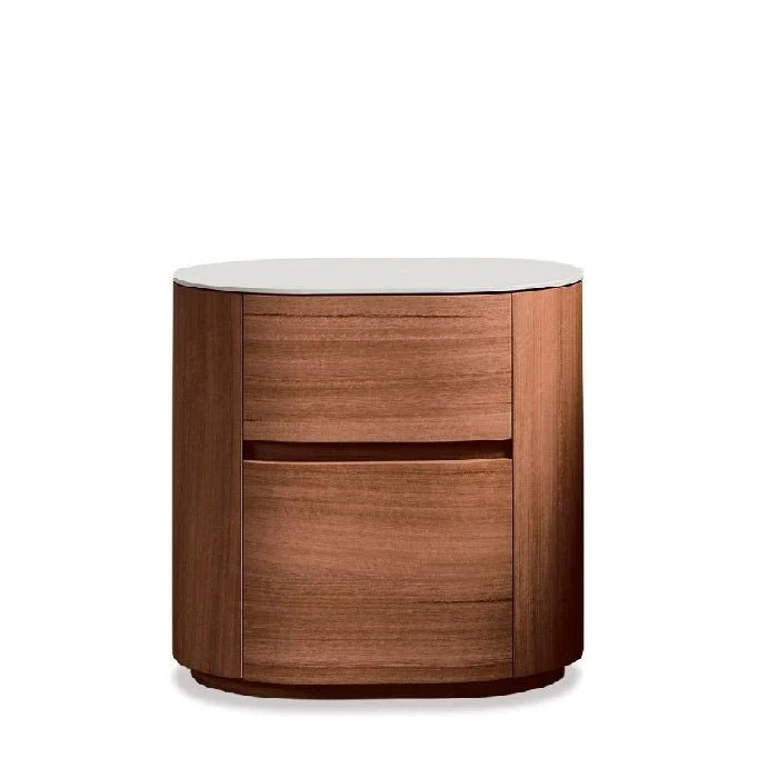 Duke 2 Dr Bedside- Gentle Curves and Ceramic Top
