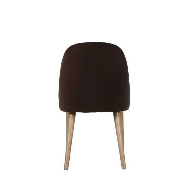 Dupont Dining Chair – Dark Brown Velvet - Image 3