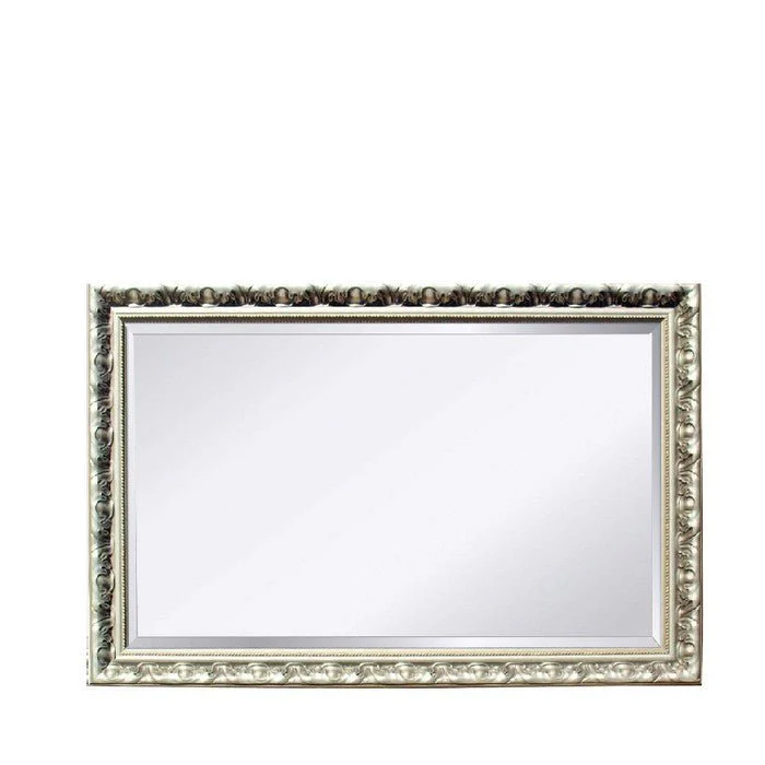 E01 Leeds Mirror - Antique Silver
