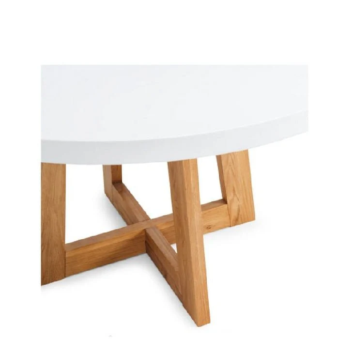 Echo Concrete Dining Table 1300dia - Sits 4-6 - Limited Stock - Image 4