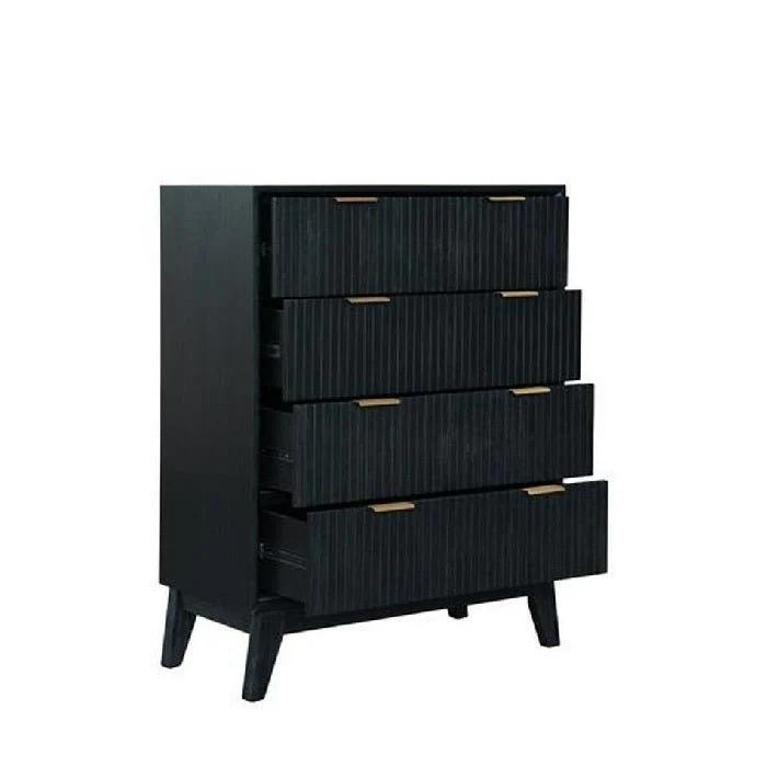 Ella 4 Dr Tallboy - Brushed Gold Handles - Image 3