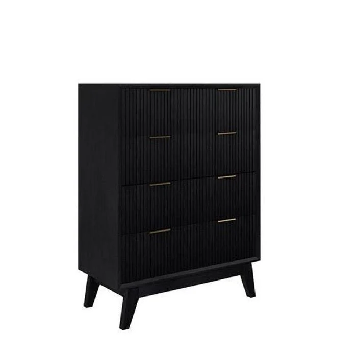 Ella 4 Dr Tallboy - Brushed Gold Handles - Image 4