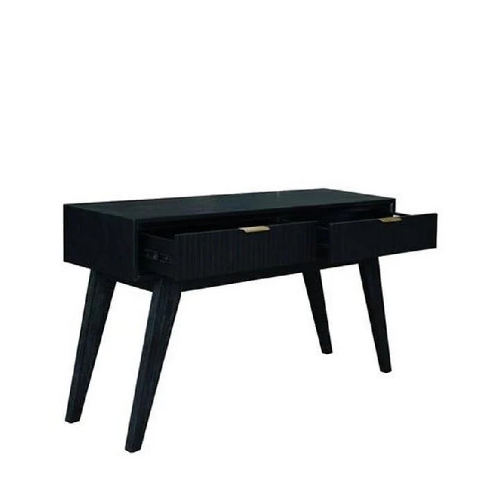 Ella Console Table - Brushed Gold Handles - Image 3