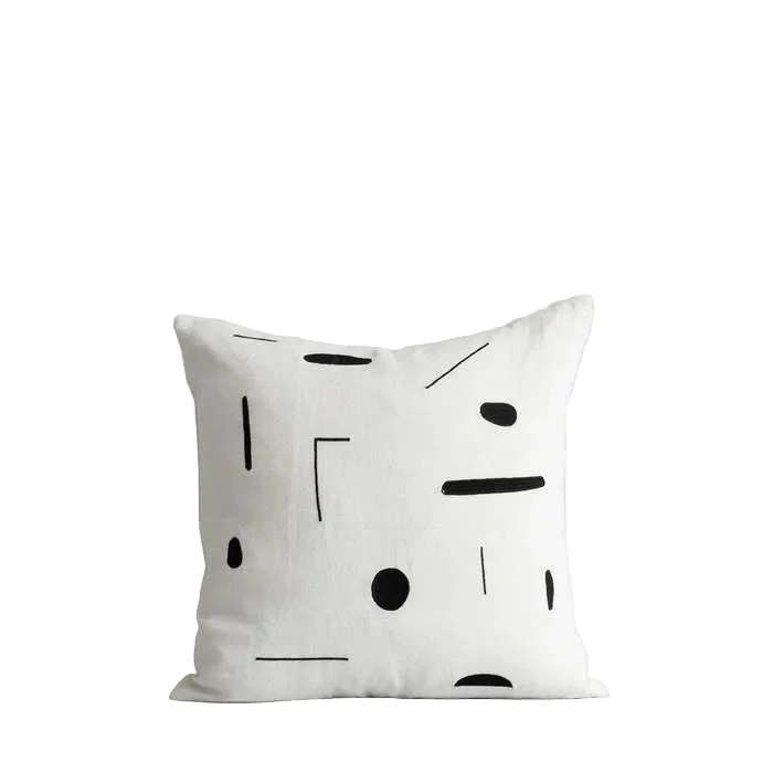Emile Cushion (Linen) Joan Miro-inspired design - Image 3