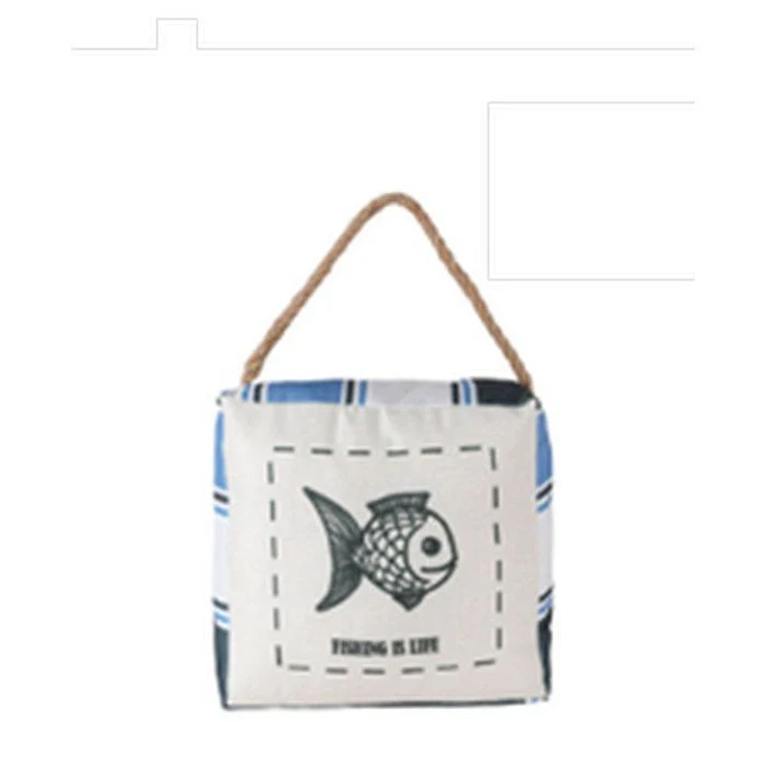 Fish Doorstop - rope handle
