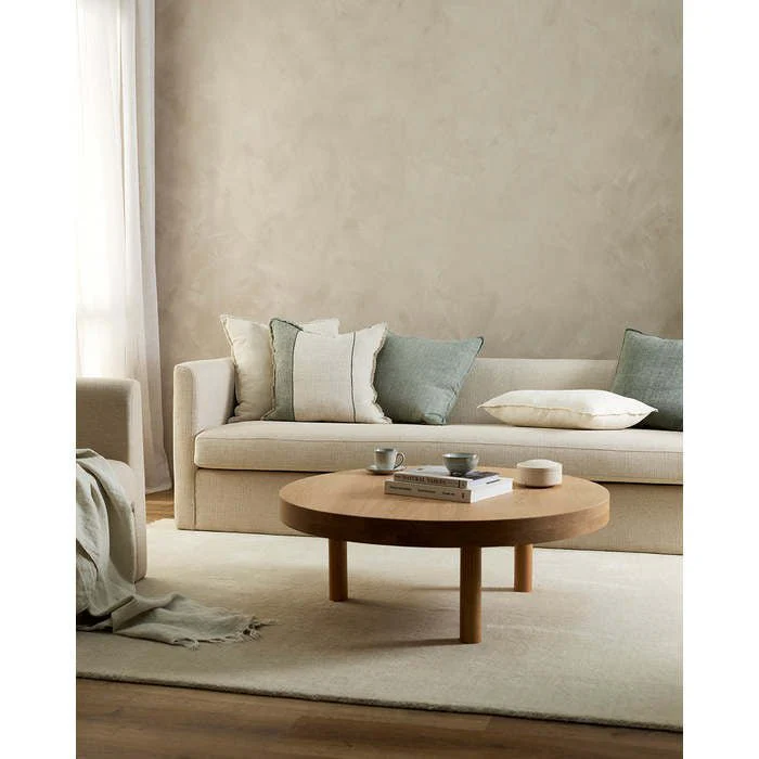Flaxmill Sage Cushion (Linen) - Image 4