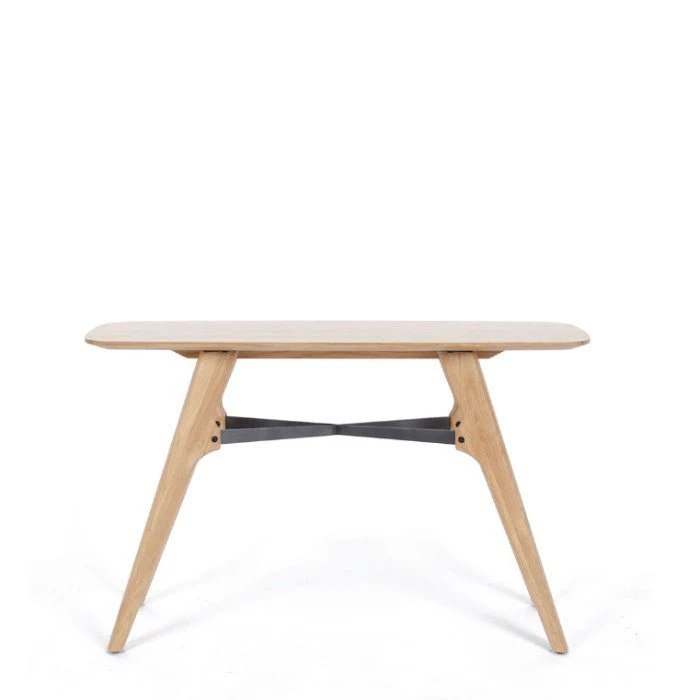 Flow Console Hall Table in Oak