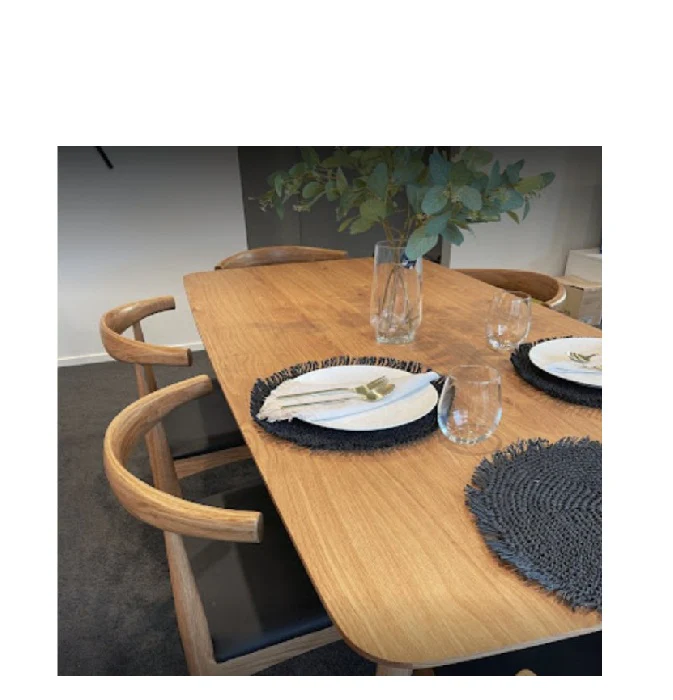 Flow & Elbow Dining Suite 1800w Extends to 2400w (7 Pce)