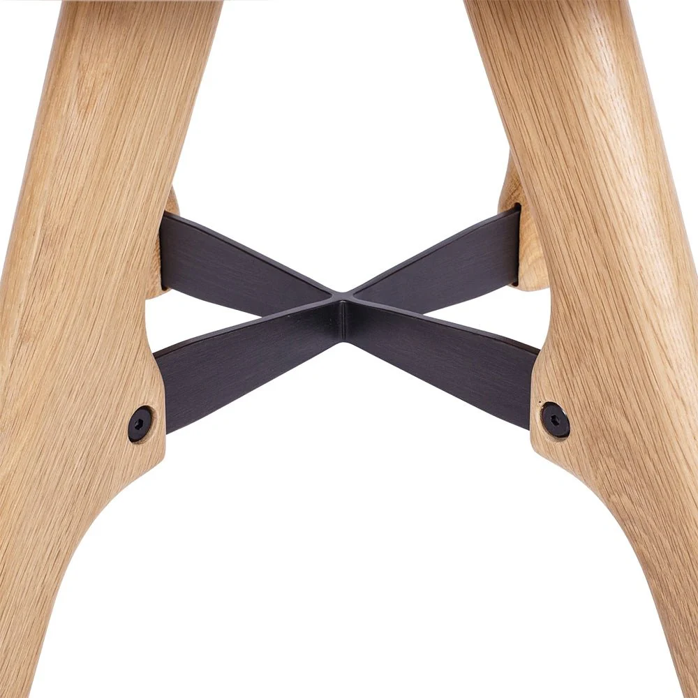 Flow Lamp Table in Oak - Image 2