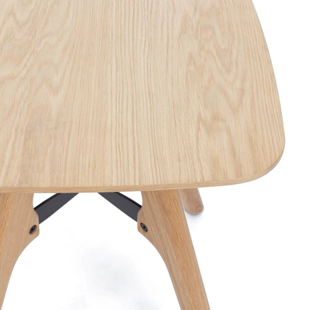 Flow Lamp Table in Oak - Image 3