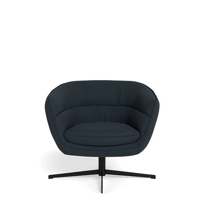 Franco Swivel Armchair in Leather