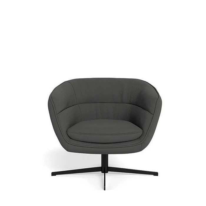 Franco Swivel Armchair in Leather - Image 15
