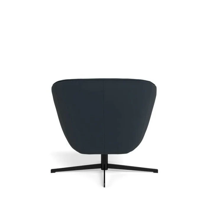 Franco Swivel Armchair in Leather - Image 2