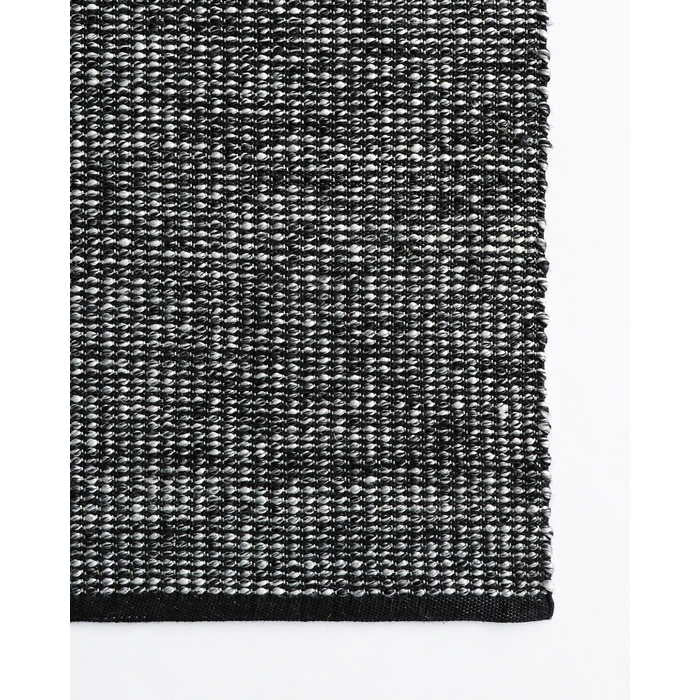 Freya Outdoor Rug - Black/White - Image 2