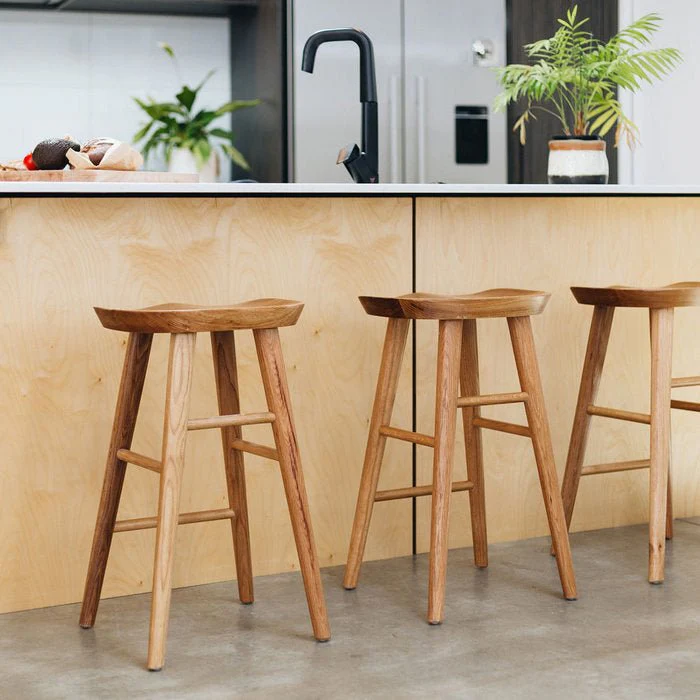 Fuji Barstool 650H - Colours to suit in solid Oak - Image 10