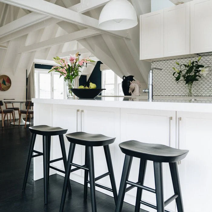 Fuji Barstool 650H - Colours to suit in solid Oak - Image 11