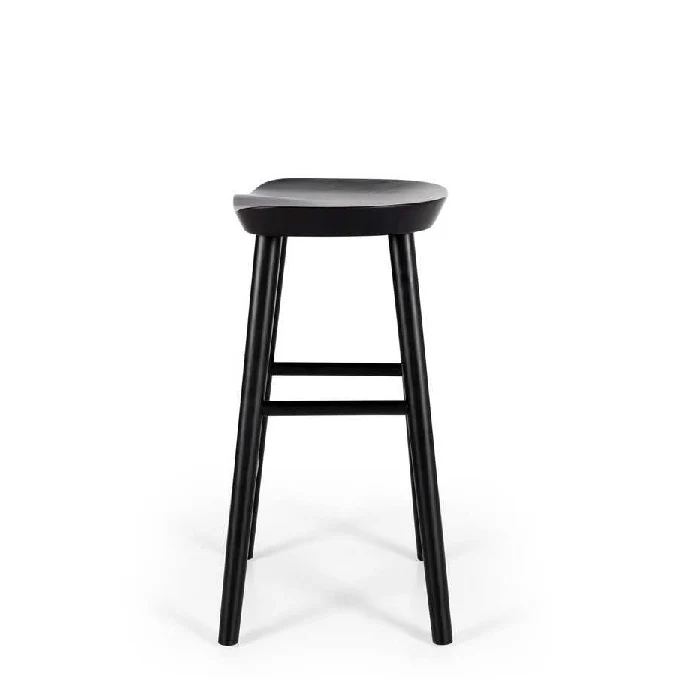 Fuji Barstool 650H - Colours to suit in solid Oak - Image 4