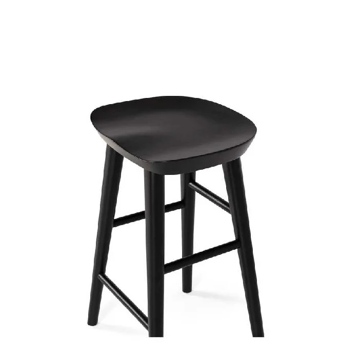 Fuji Barstool 650H - Colours to suit in solid Oak - Image 5
