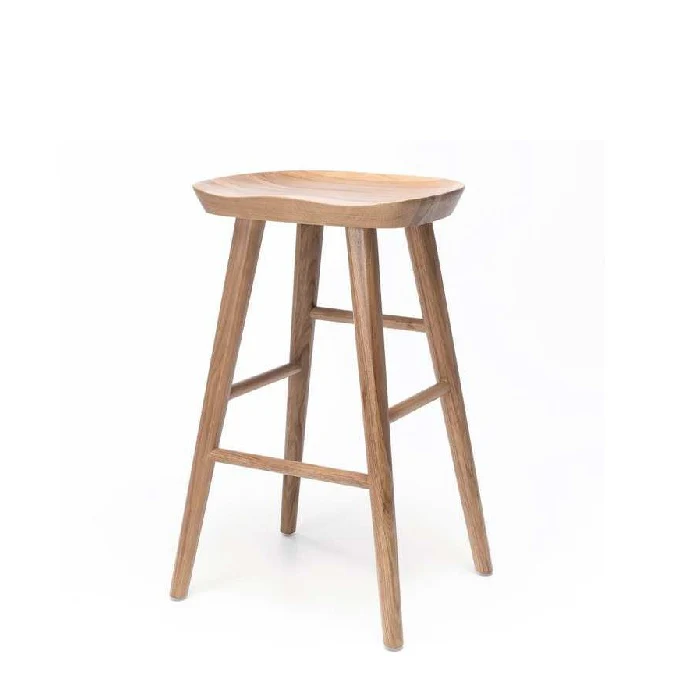 Fuji Barstool 650H - Colours to suit in solid Oak - Image 6