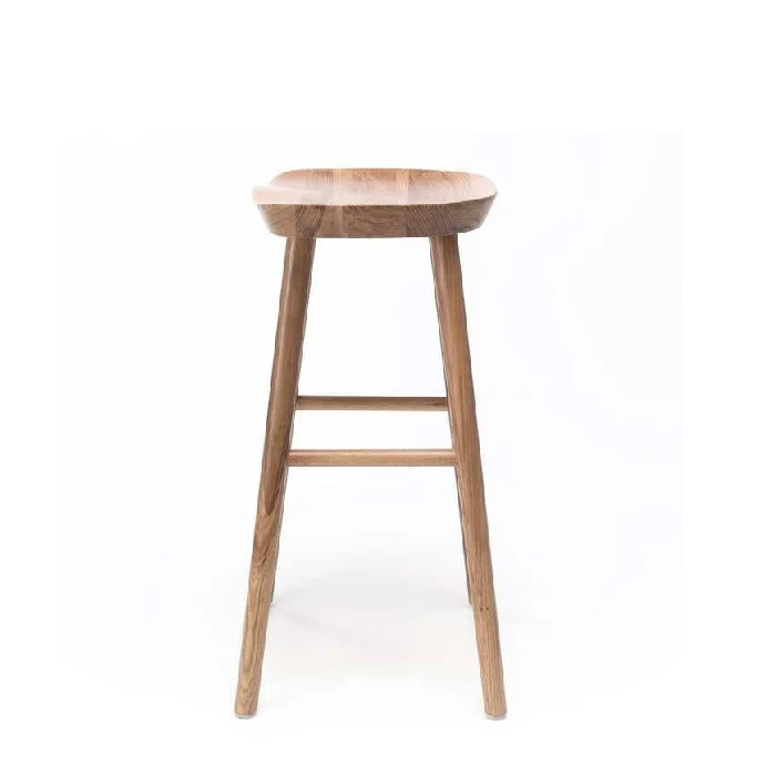 Fuji Barstool 650H - Colours to suit in solid Oak - Image 7