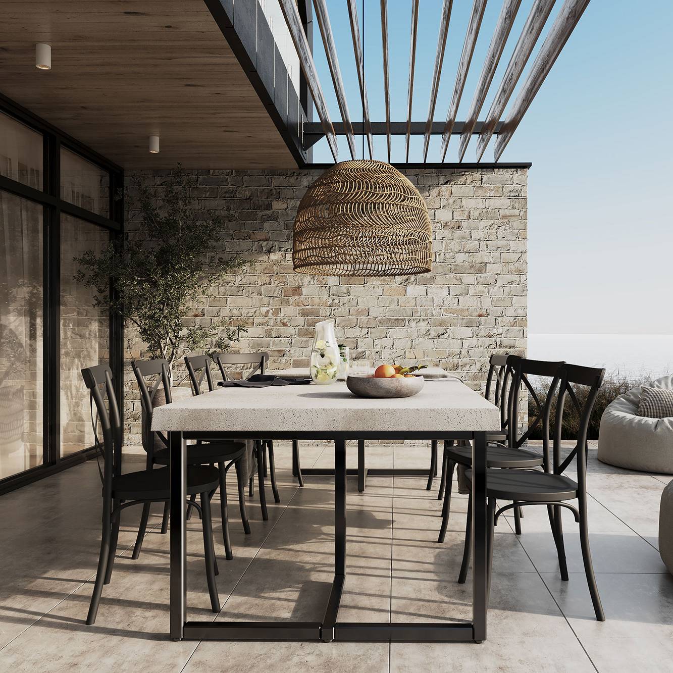 Gina Dining Chair - Stackable (Outdoors) - Image 9