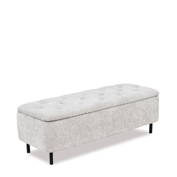 Grace Ottoman with Storage - Lift-Top lid