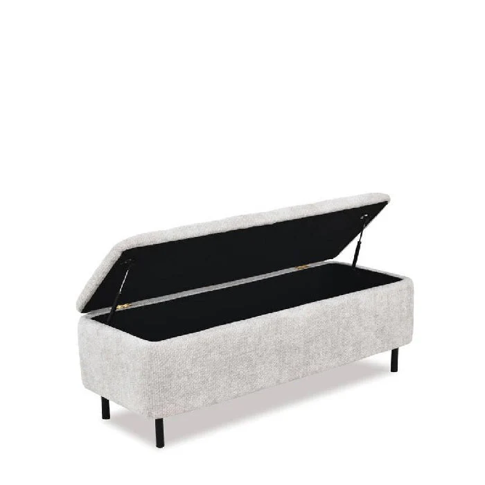 Grace Ottoman with Storage - Lift-Top lid - Image 2