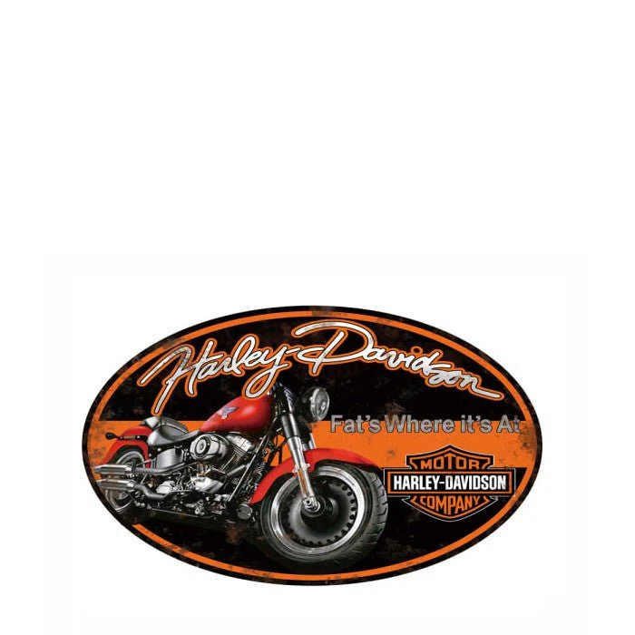 Harley Davidson Oval Sign