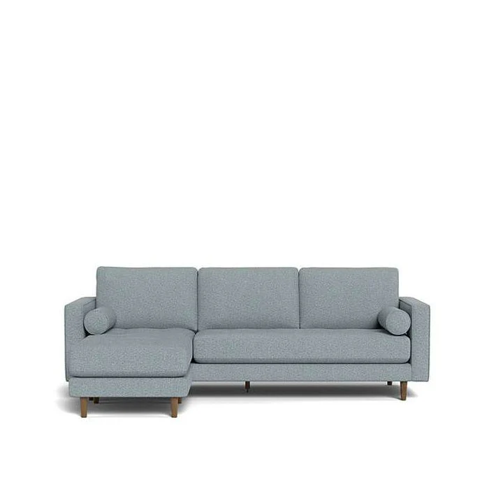 Harper 3 Seater Sofa with Reversible Chaise in Fabric - Image 11