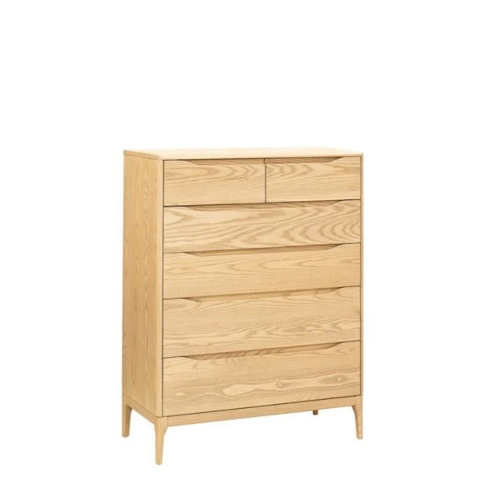 Havelock Chest 6 Drawer - Ash timber