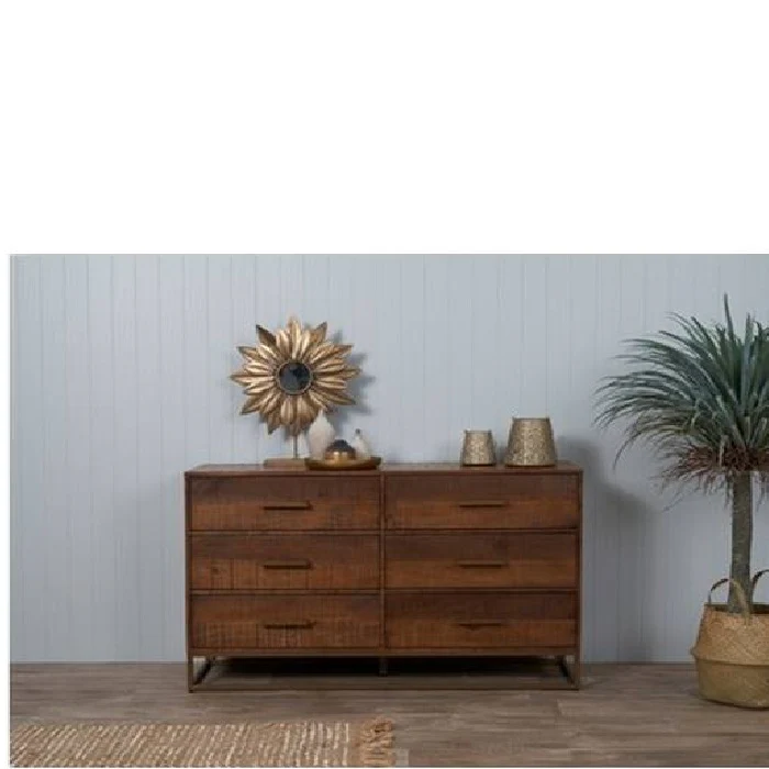Haze Lowboy 6 Drawer - Unique and Contemporary - Image 2