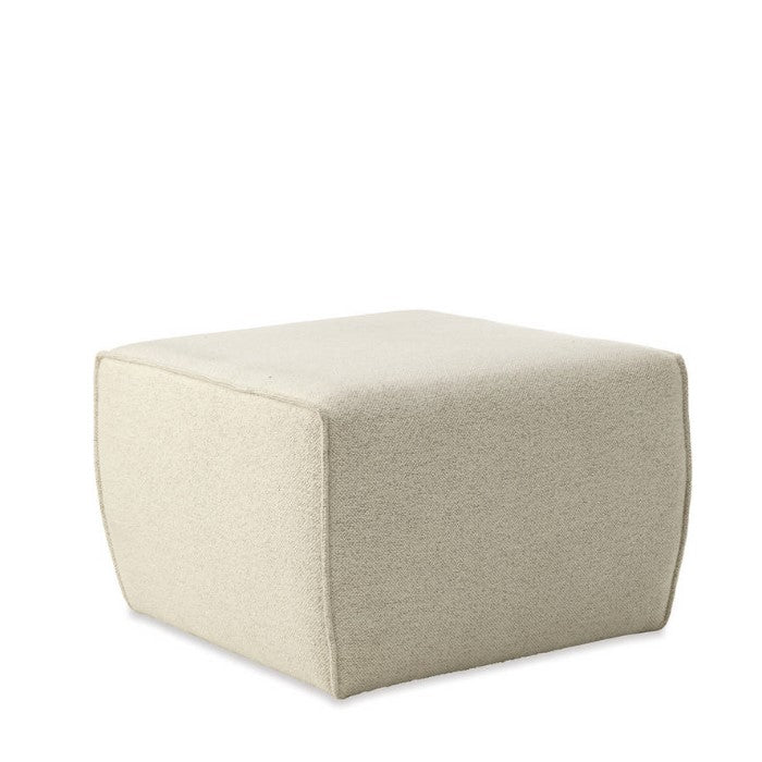 Hollis Ottoman - luxurious Boucle fabric