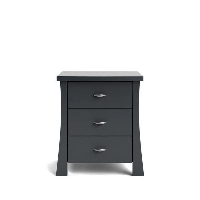 Hudson 3 Drawer Bedside - Image 3