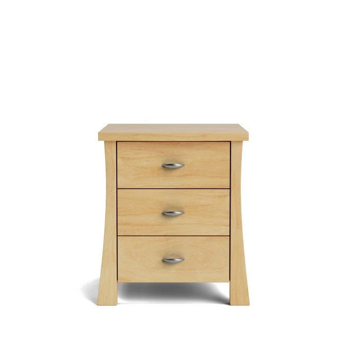 Hudson 3 Drawer Bedside - Image 6