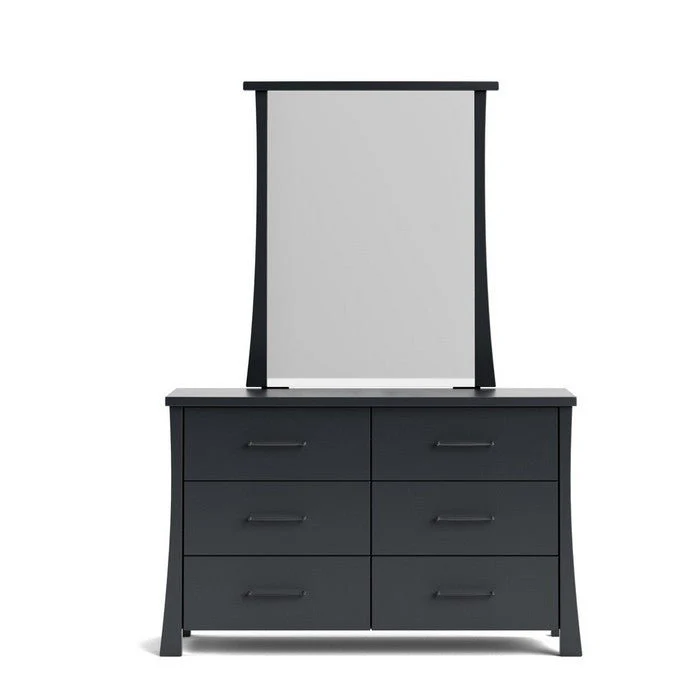 Hudson 6 Drawer Dresser and Mirror - Image 3