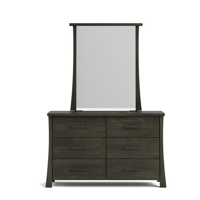 Hudson 6 Drawer Dresser and Mirror - Image 5