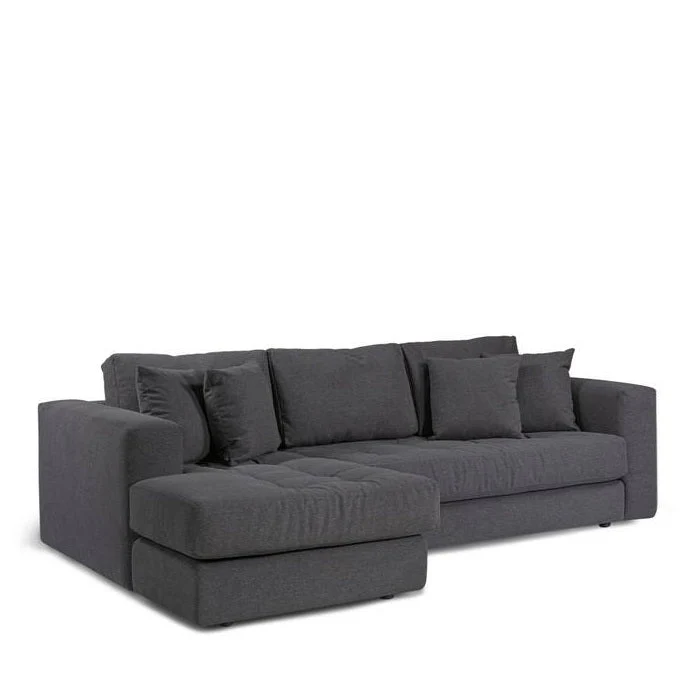 Hugo 3 Seater Chaise suite - Genuine Linen blend Comfort - Image 11